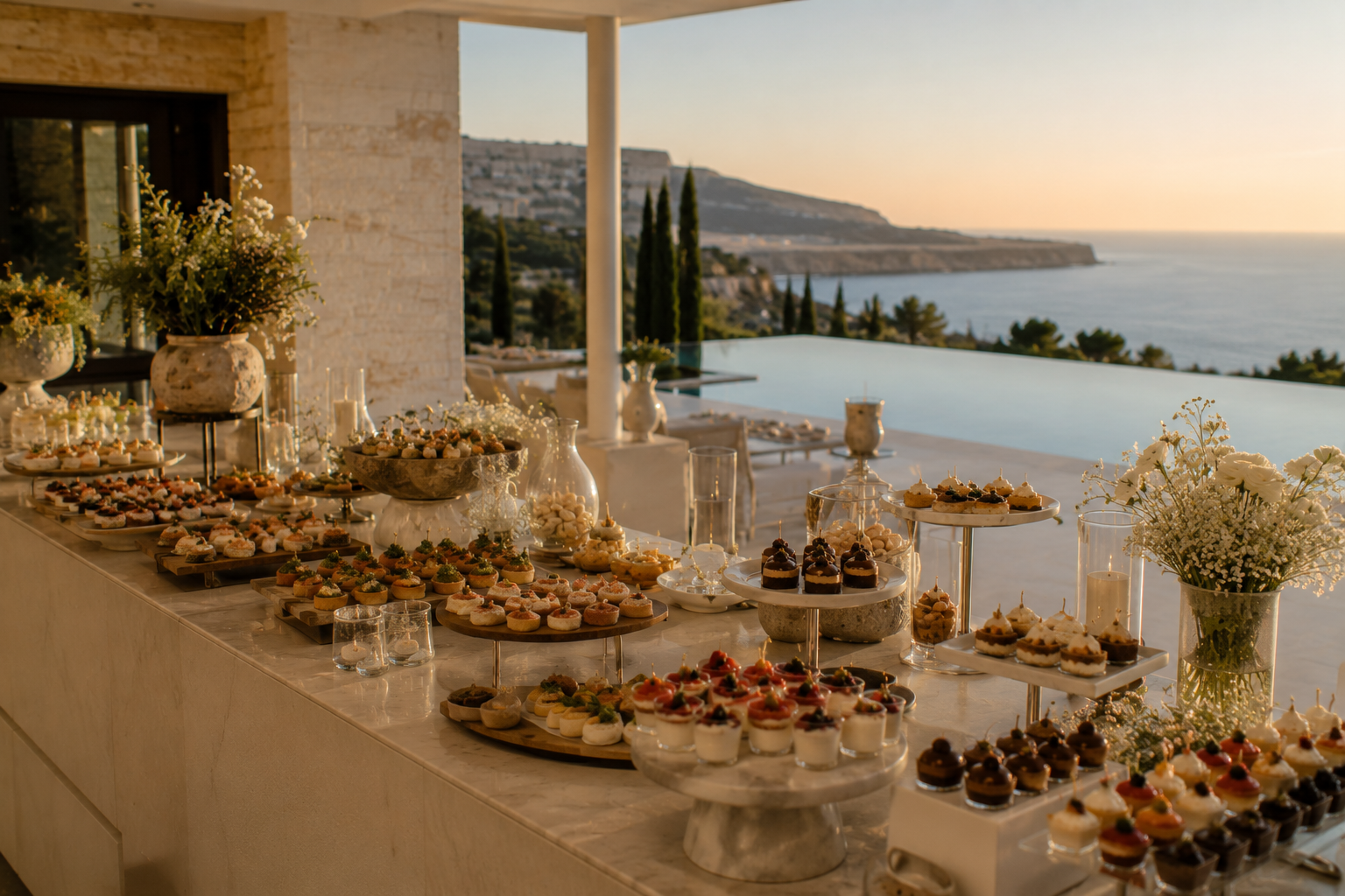 Πιατέλα με μικρά γλυκίσματα